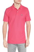 Men's Psycho Bunny Classic Pique Polo (m) - Pink