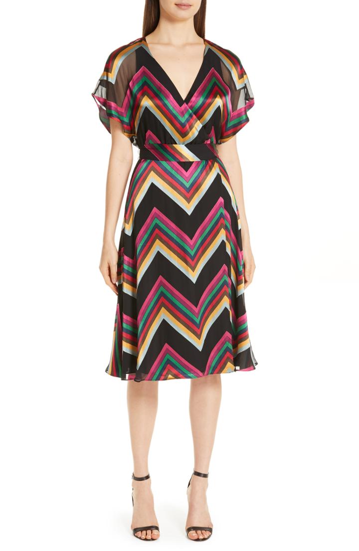 Women's Blush By Hayley Paige Xenia Beaded Crepe Mermaid Gown