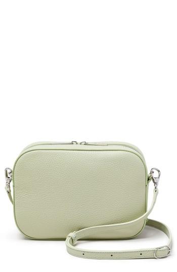 Pop & Suki Bigger Leather Camera Bag - Green