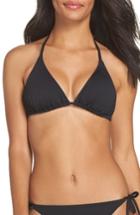 Women's Tommy Bahama Pearl Triangle Bikini Top - Black