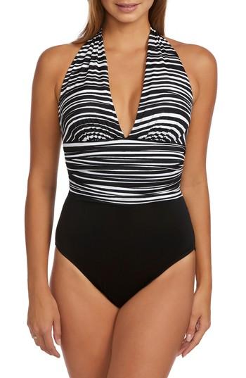 Women's Magicsuit Yves Clean Lines One-piece Swimsuit - Black