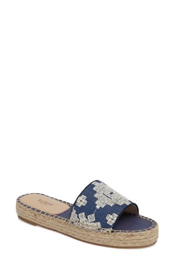 Women's Botkier Jenny Slide Sandal .5 M - Blue