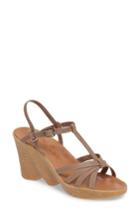 Women's Famolare To A Tee Wedge Sandal M - Brown
