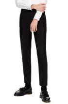 Men's Topman Casely Hayford Skinny Fit Tuxedo Pants X 32 - Black