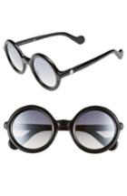 Women's Moncler 50mm Gradient Lens Round Sunglasses -
