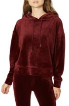 Women's Sanctuary Melrose Brigade Velour Hoodie Sweater - Red
