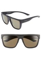 Women's Smith The Comeback 58mm Chromapop(tm) Square Sunglasses - Matte Black