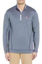 Men's Cutter & Buck Endurance New England Patriots Fit Pullover, Size Small - Blue