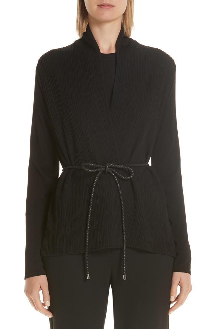 Women's Max Mara Vorra Plisse Cardigan