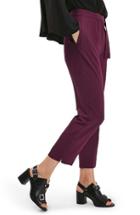 Women's Topshop Slider Utility Peg Trousers Us (fits Like 0-2) - Red