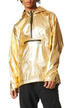 Men's Adidas Originals Fontanka Hooded Jacket, Size - Metallic