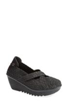 Women's Bernie Mev. 'cleopatra' Metallic Wedge Us / 38eu - Black