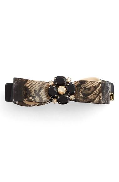 Alexandre De Paris Crystal Flower Barrette