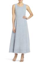 Women's Lafayette 148 New York Carressa Linen Dress - Blue