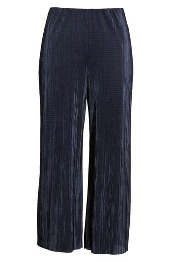 Women's Nic+zoe Revamp Pleat Crop Pants - Blue