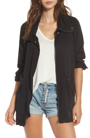 Women's Rvca Daze Off Jacket - Black