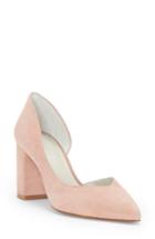 Women's 1.state Sisteen Half D'orsay Pump .5 M - Pink