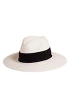 Women's Nordstrom Wide Brim Straw Panama Hat - White