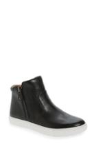 Women's Gentle Souls Carole Zip Sneaker M - Black