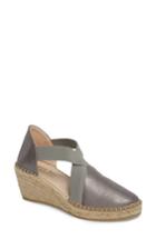 Women's Napa Flex Monaco Espadrille Wedge .5-6us / 36eu - Metallic