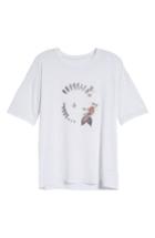 Women's Treasure & Bond Graphic Slub Tee, Size - White