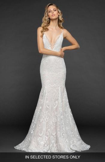 Women's Hayley Paige Haruki Gown, Size In Store Only - Ivory