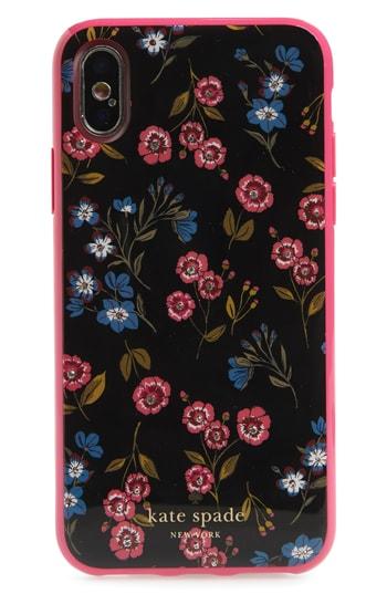 Kate Spade New York Jeweled Meadow Iphone X & Xs Case - Black