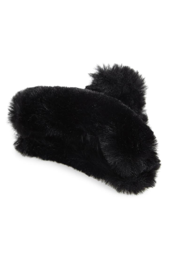 Cara Faux Fur Jaw Clip