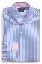Men's Tailorbyrd Trim Fit Stripe Dress Shirt - 32/33 - Pink