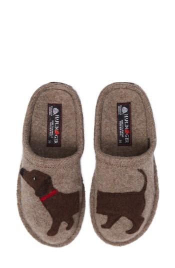 Women's Haflinger 'doggy' Slipper Us / 37eu - Grey