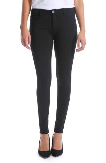 Women's Kut From The Kloth Donna Ponte Knit Skinny Pants - Black