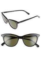 Women's Oliver Peoples Jardinette 52mm Cat Eye Sunglasses - Black