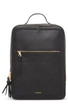 Calpak Kaya Faux Leather 15-inch Laptop Backpack - Black