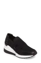 Women's Michael Michael Kors Felix Slip-on Glitter Sneaker .5 M - Black
