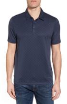 Men's Travis Mathew Smyser Pique Polo - Blue