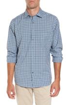 Men's Rodd & Gunn Charming Creek Fit Sport Shirt, Size Medium - Blue