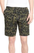 Men's 1901 Leaf Print Shorts - Green