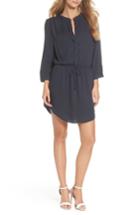 Women's Mary & Mabel Mini Shirtdress - Blue