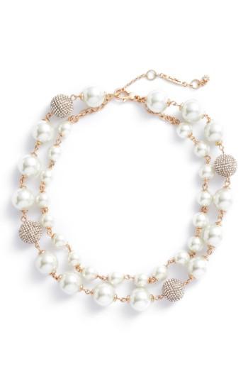 Women's Jenny Packham Multistrand Imitation Pearl Necklace