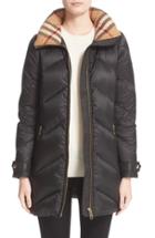 Women's Burberry Eastwick Chevron Quilted Coat