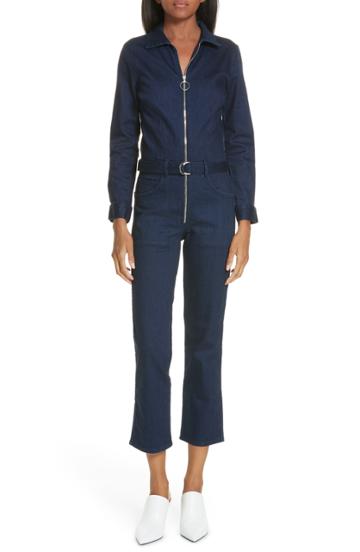 Women's 3x1 Nyc Valen Denim Jumpsuit - Blue