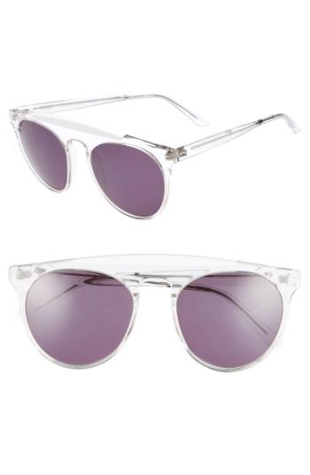 Men's Smoke X Mirrors Atomic 52mm Sunglasses - Crystal/ White/ Grey