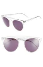 Men's Smoke X Mirrors Atomic 52mm Sunglasses - Crystal/ White/ Grey