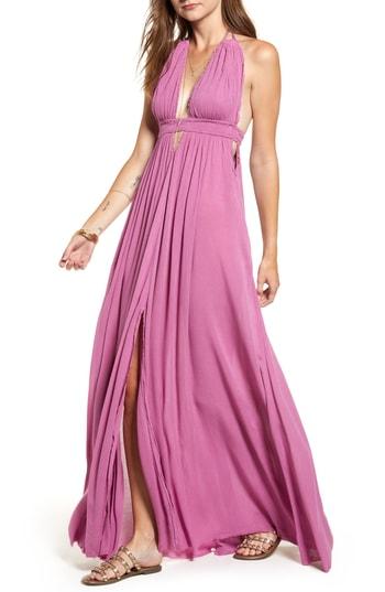 Women's Endless Summer By Free People Look Into The Sun Maxi Dress - Purple