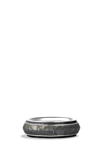 Men's David Yurman 'meteorite' Knife-edge Band Ring