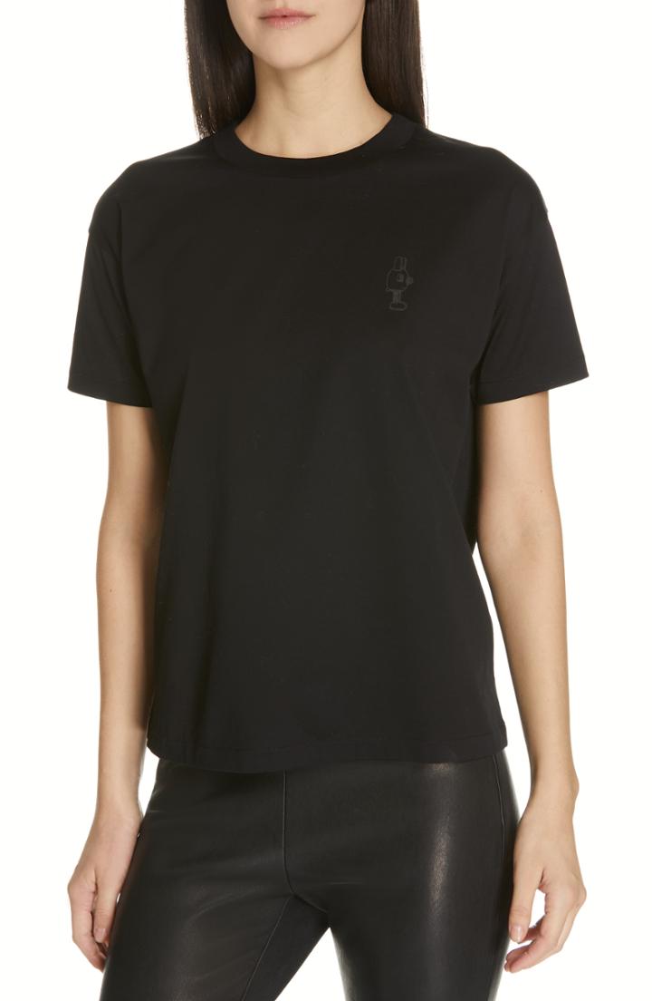 Women's Boss Evica Crewneck Tee - Black
