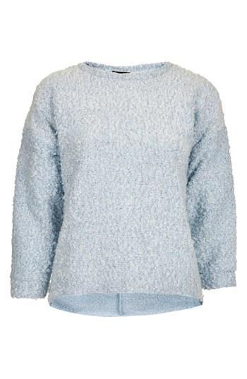 Topshop Textured Sweater Light
