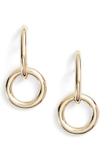 Women's Halogen Ring Drop Post Earring