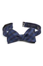 Men's Ted Baker London Plaid Silk & Wool Bow Tie