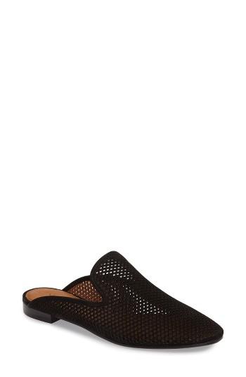 Women's Frye Gwen Perforated Mule M - Black